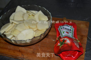 Fried Potato Chips recipe