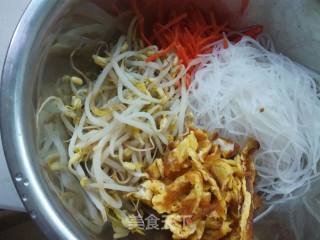 Mixed Vermicelli and Mung Bean Sprouts recipe