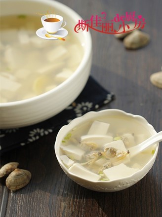 Clam Meat Tofu Soup
