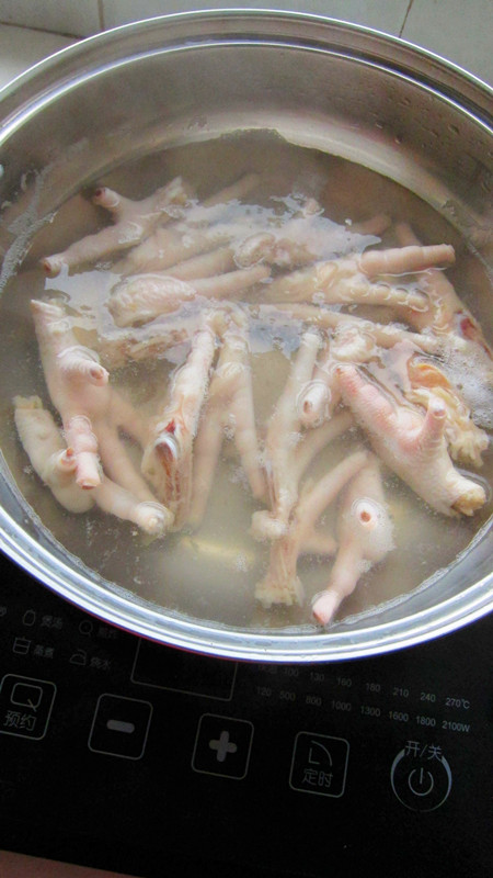 Tiger Skin and Chicken Claws recipe