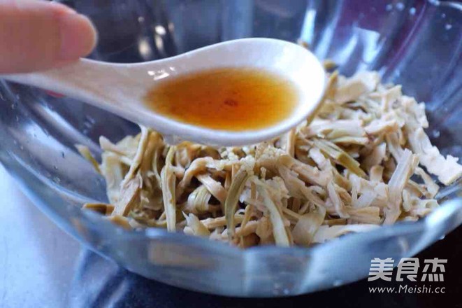 Sesame Oil Dried Bamboo Shoots recipe