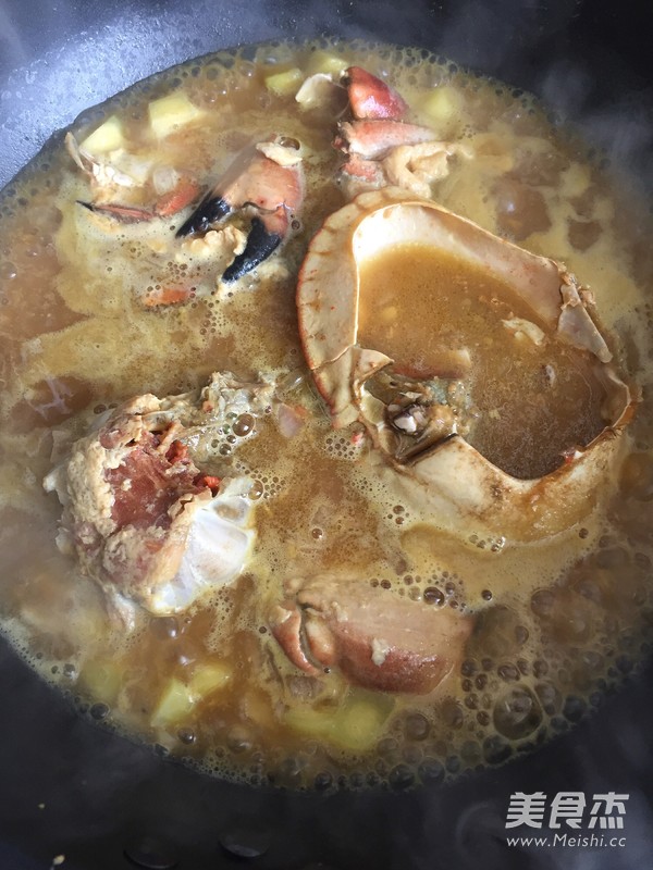 Curry Breaded Crab recipe