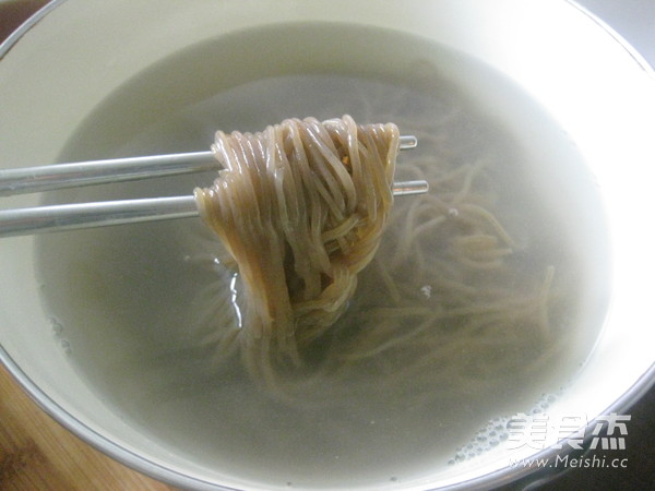 Korean Soba Cold Noodles recipe