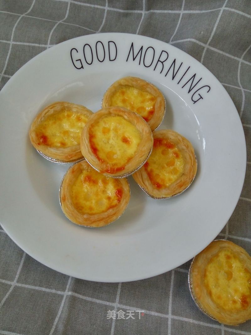 Crispy Egg Tart recipe