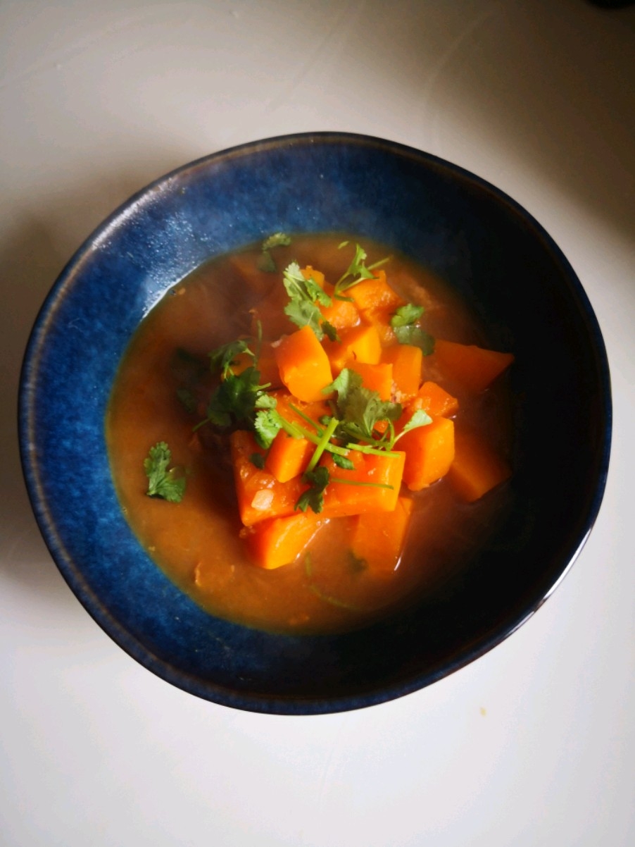 Chicken Soup with Pumpkin recipe