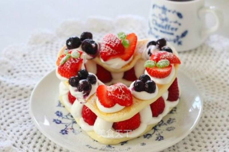 #aca Fourth Session Baking Contest# Making An Erotic Strawberry Hot Cake recipe