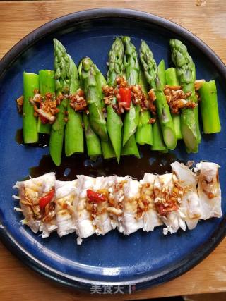 Asparagus and Fish Fillet recipe