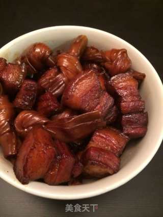 Thousand-knot (louver Knot) Roast Pork-detailed Steps recipe
