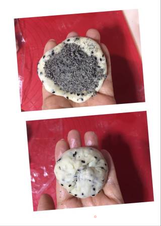 # Fourth Baking Contest and is Love to Eat Festival#black Sesame Waffle recipe