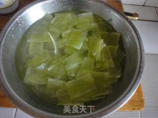 Salad Green Bamboo Shoots recipe