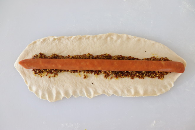 French Mustard Seed Sausage Bread recipe