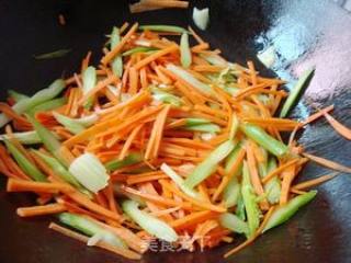 Stir-fried Carrots with Celery recipe