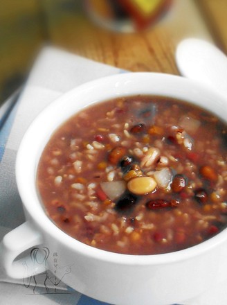 Five Bean Brown Rice Sweet Porridge recipe