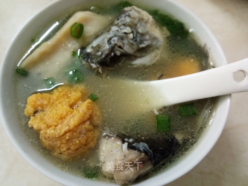 Durian Core Crucian Fish Soup recipe