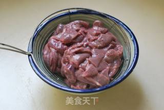 [stir-fried Pork Liver with Green Pepper] recipe