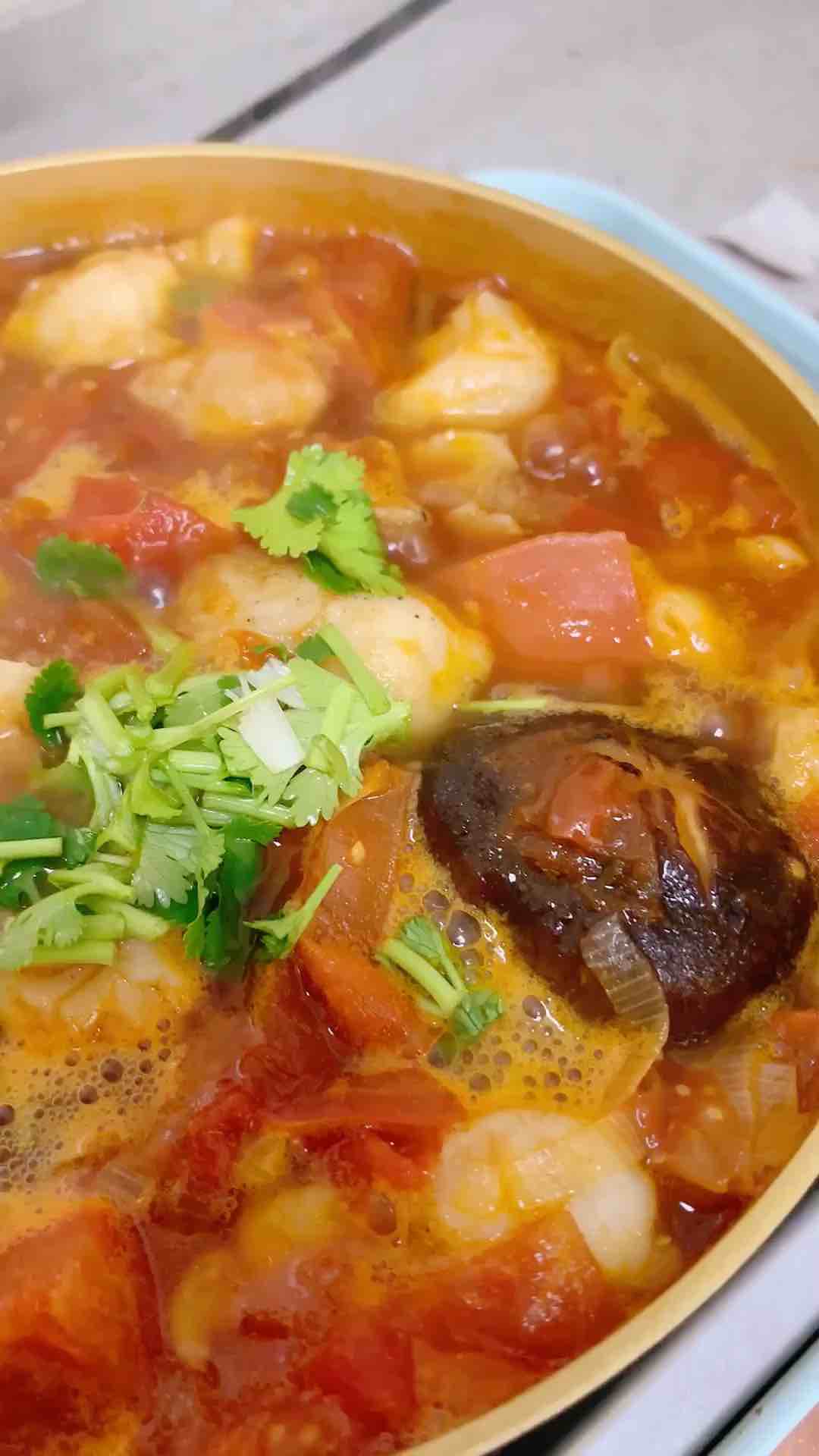 Long Liyu in Tomato Sour Soup recipe