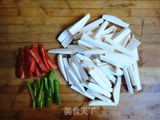 Pleurotus Eryngii Fried Sea Bass recipe