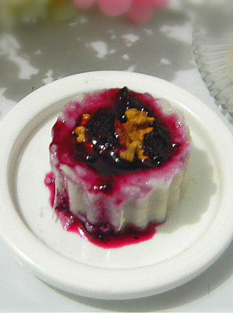 Walnut Blueberry Taro Cake recipe