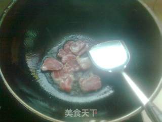 Potato Stew with Purple Beans recipe