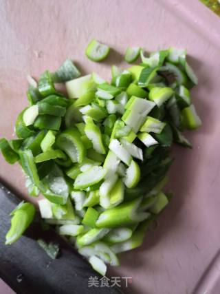 Stir-fried Multigrain Rice with Broccoli recipe