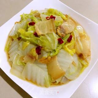 Stir-fried Cabbage with Bacon recipe