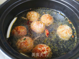 Meat Ball with Soy Sauce recipe