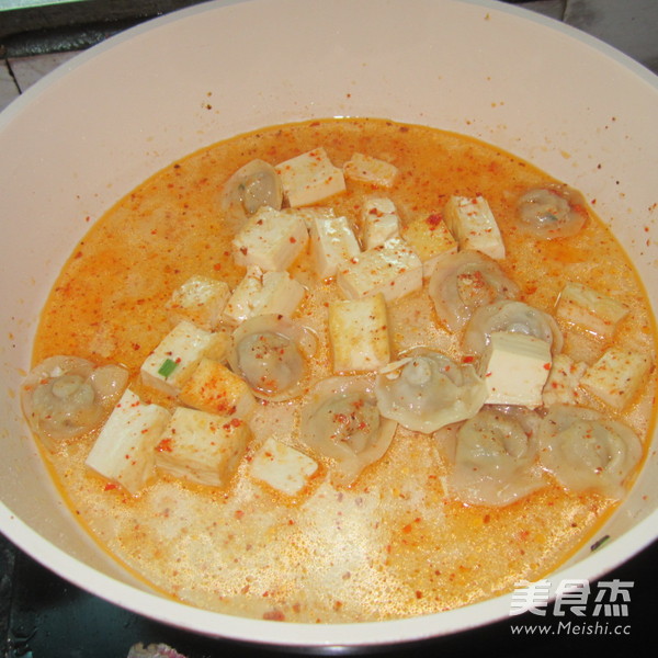 Tofu Boiled Wonton recipe