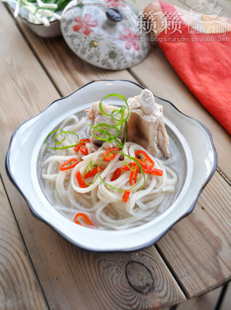 Fish Noodle Simmering Soup recipe