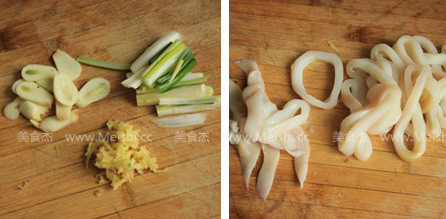 Flavored Squid Rings recipe