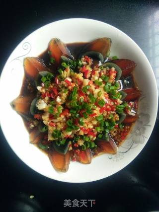 Preserved Egg with Ginger Sauce recipe