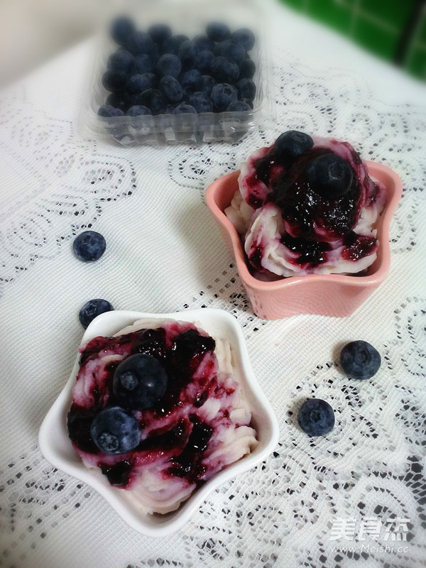 Blueberry Yam Puree recipe