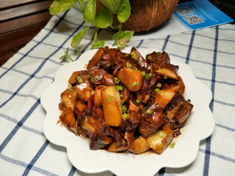 Sweet and Sour Pork Ribs with Rice White recipe