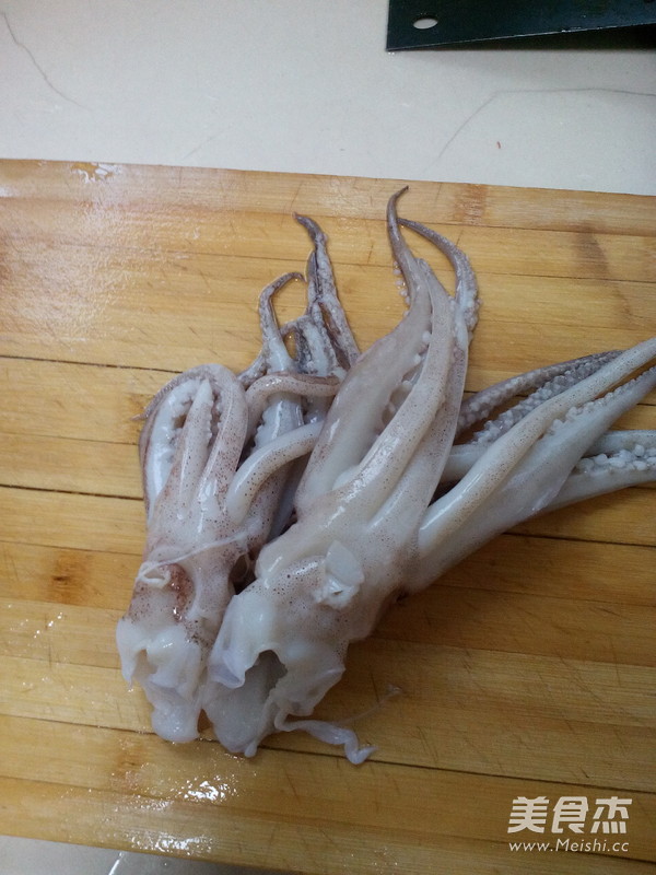 Spicy Squid with Cumin recipe