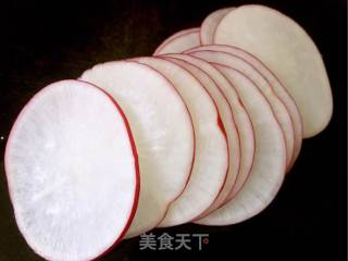 Steamed Radish with Minced Meat recipe