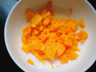 Sweet Melon Sweet Potato Sago recipe