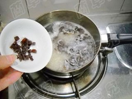 Haw Fungus Congee recipe