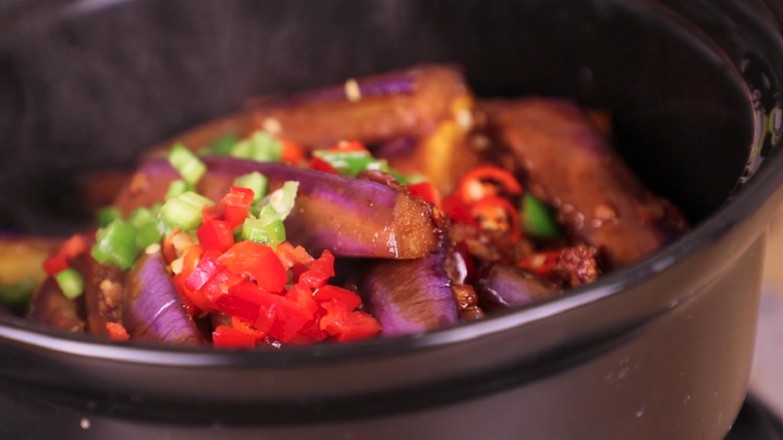 Fish-flavored Eggplant Pot recipe