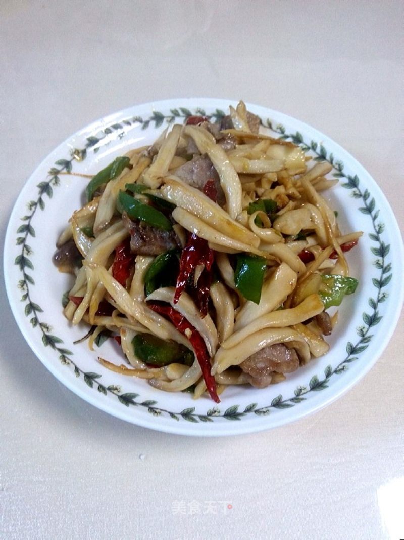 Spicy Shredded King Pleurotus recipe