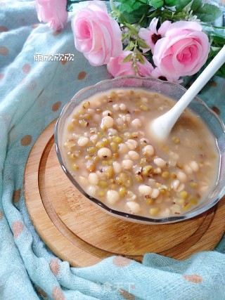 Coix Seed and Mung Bean Soup recipe