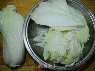 Crispy Spicy Cabbage Stem recipe