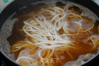 #春食野菜香# Wild Vegetable Noodles recipe