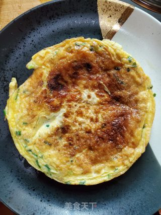 Sakura Shrimp Omelette recipe