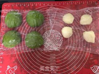 Matcha Mochi Ruan Ou recipe