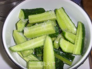 Hot and Sour Melon Strips recipe