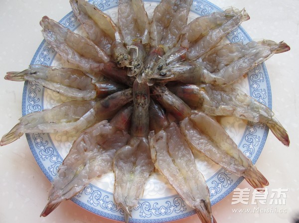 Garlic Open Back Shrimp recipe