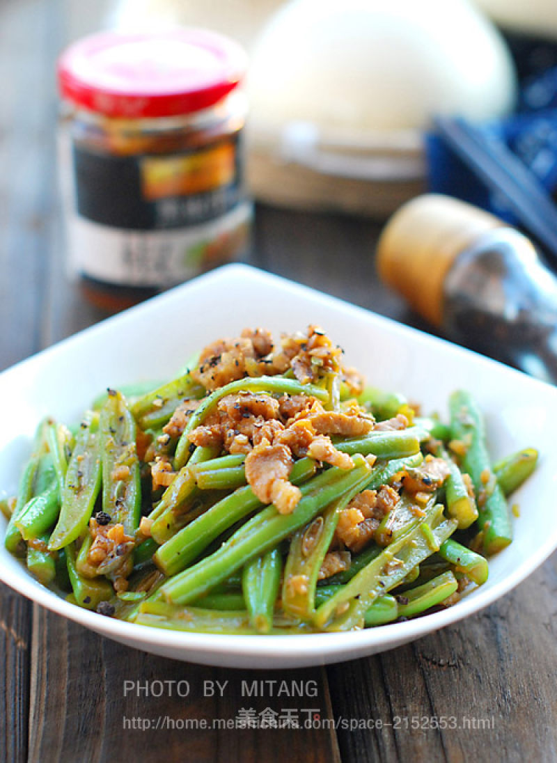 Tasty Dishes-black Pepper Green Beans recipe