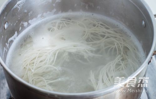 Salty Soy Milk Noodle Soup recipe