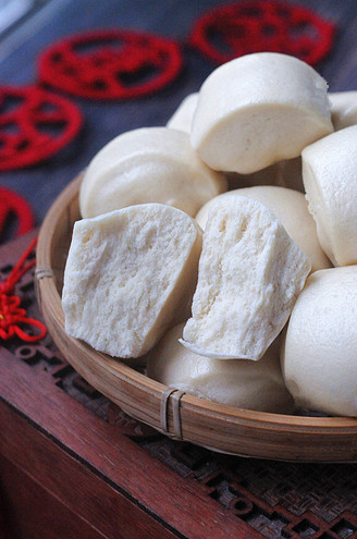 One-time Fermented Steamed Buns, Saving Time and Effort, 100% recipe