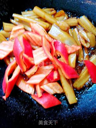 Sweet and Sour Lotus Root Strips recipe