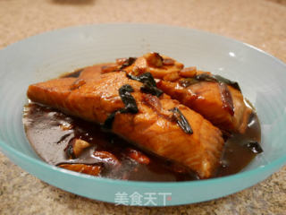 Premium Braised Salmon recipe